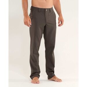 Lululemon Athletica Mens‎ Work to Play Pant II Gray Pinstripe 38x30